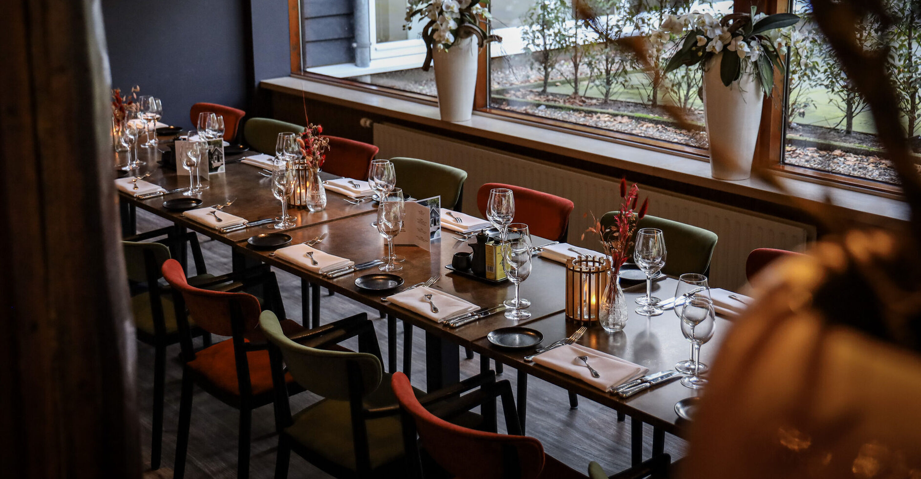 Restaurant lage zit