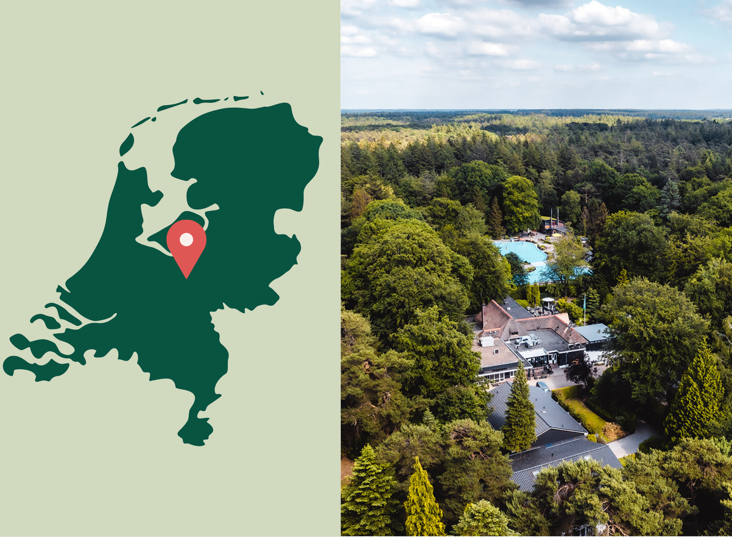 Landkaart de Lunterse Boer